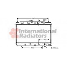 Ψυγείο Νερού HONDA CRX 1988 - 1992 ( ED / E ) 340506300