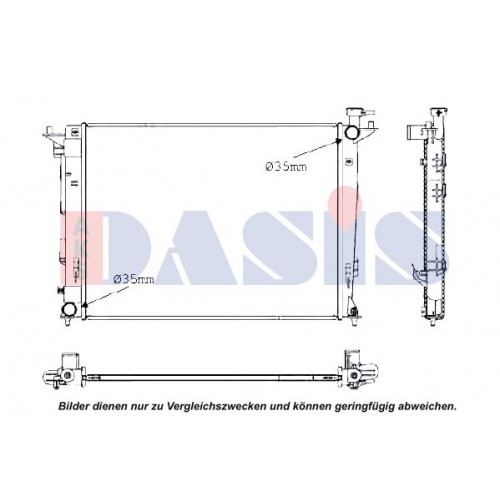 Ψυγείο Νερού HYUNDAI ix35 TUCSON 2010 - 2013 ( LM ) 365006300