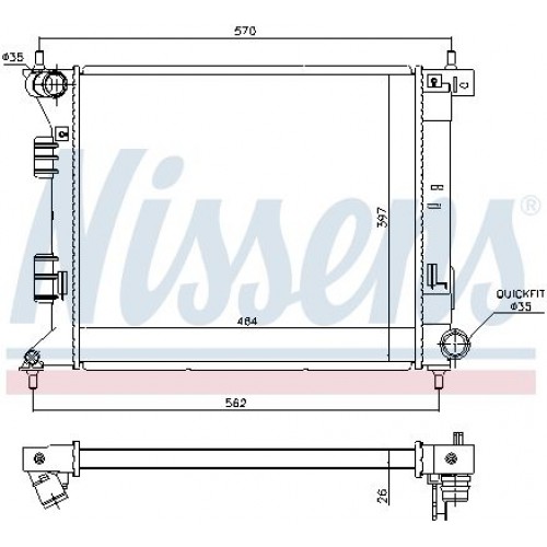 Ψυγείο Νερού HYUNDAI i30 2012 - 2014 368106340