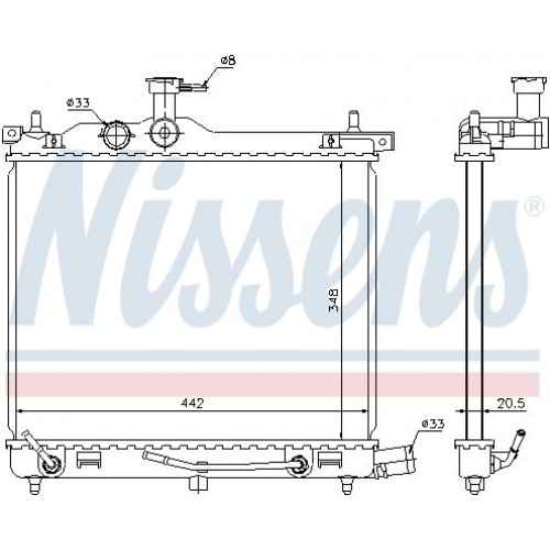 Ψυγείο Νερού HYUNDAI i10 2012 - 2014 371006320