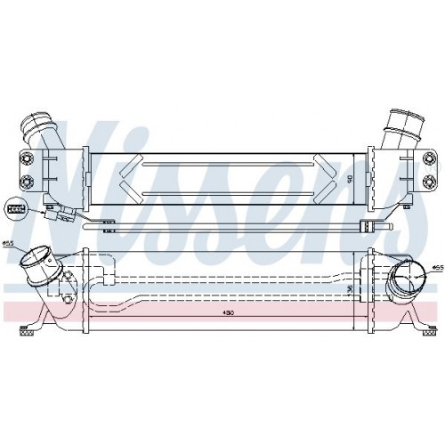 Ψυγείο Intercooler HYUNDAI H-1 STAREX 2008 - 373006200