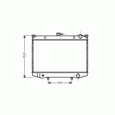 Ψυγείο Νερού NISSAN D21-620-720 1986 - 1997 ( D21 ) 090206305