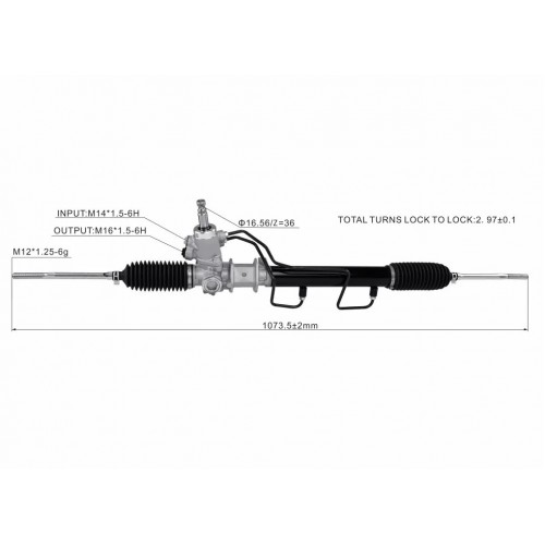 Κρεμαργιέρα Υδραυλική HYUNDAI ATOS MPV 1997 - 2000 ( MX ) 57700-02000 Κρεμαργιέρα Υδραυλική HYUNDAI ATOS MPV 1997 - 2000 ( MX ) 57700-02000