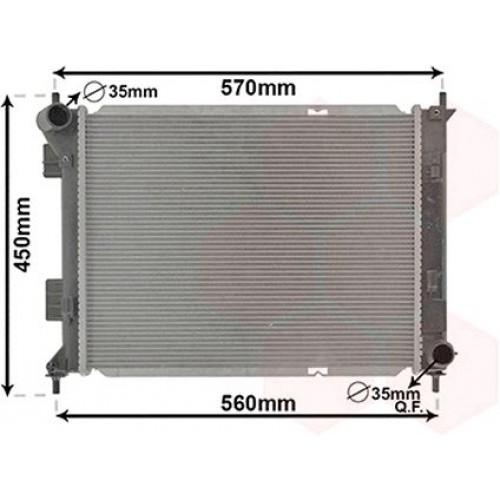 Ψυγείο Νερού KIA VENGA 2010 - 2014 ( YN ) 428006320