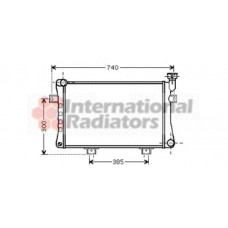 Ψυγείο Νερού LADA NIVA 1995 - 2004 ( 2121 ) 445006300