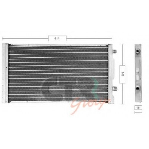 Ψυγείο A/C (Εξωτερικό) FIAT CINQUECENTO 1992 - 1998 ( 170 ) 039706400