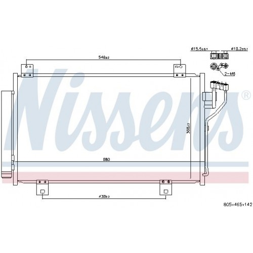 Ψυγείο A/C (Εξωτερικό) MAZDA 6 2013 - 2015 ( GJ ) 503006410