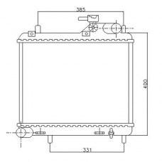 ΨΥΓΕΙΟ 1,5 CRDi (36x47,6) HYUNDAI ACCENT 1999 - 2003 ( CG ) ( LC ) 015506320