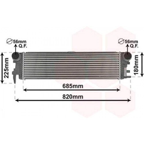 Ψυγείο Intercooler MERCEDES VITO 2015 - 526106210