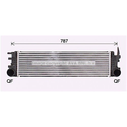 Ψυγείο Intercooler MERCEDES V CLASS 2015 - ( W447 ) 526206210