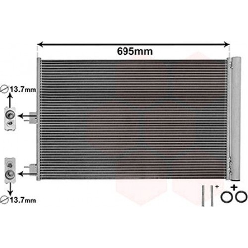 Ψυγείο A/C (Εξωτερικό) MERCEDES CLA 2013 - 2016 527206410