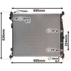 Ψυγείο Νερού MERCEDES GL CLASS 2013 - 2015 527506300