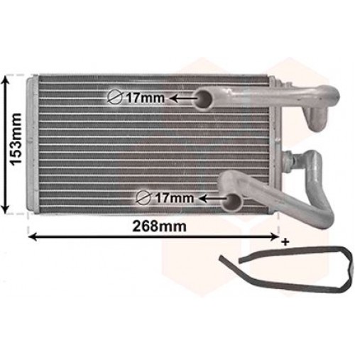 Ψυγείο Καλοριφέρ MITSUBISHI ASX 2010 - 2014 551006500 Ψυγείο Καλοριφέρ MITSUBISHI ASX 2010 - 2014 551006500