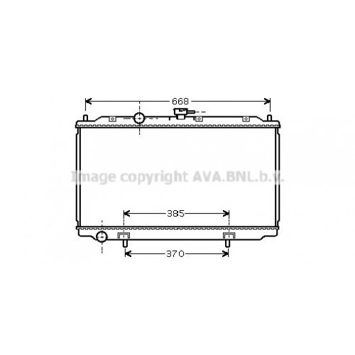 Ψυγείο Νερού NISSAN ALMERA TINO 2003 - 2006 ( V10 ) 575506300