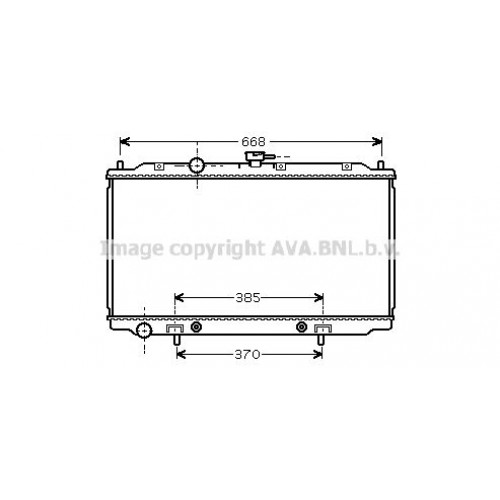 Ψυγείο Νερού NISSAN ALMERA TINO 2003 - 2006 ( V10 ) 575506310