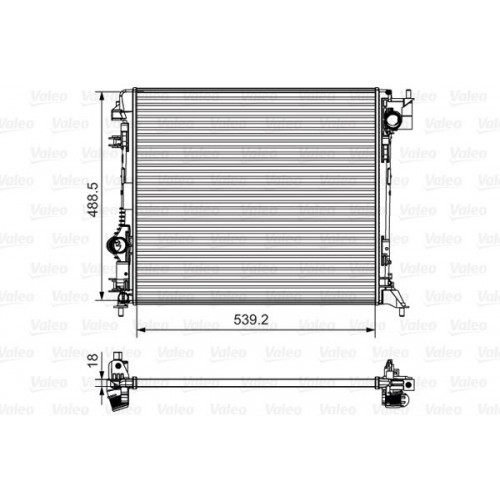 Ψυγείο Νερού NISSAN QASHQAI 2013 - 576106310