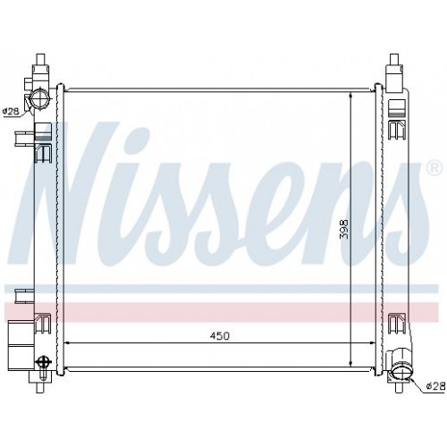 Ψυγείο Νερού NISSAN MICRA 2011 - 2013 ( K13 ) 579006300