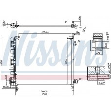 Ψυγείο A/C (Εξωτερικό) NISSAN MICRA 2011 - 2013 ( K13 ) 579006410