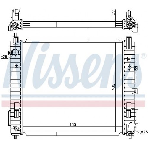 Ψυγείο Νερού NISSAN NOTE 2013 - 582006320