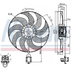 Βεντιλατέρ Νερού OPEL ASTRA 2010 - 2013 ( J ) 600006440