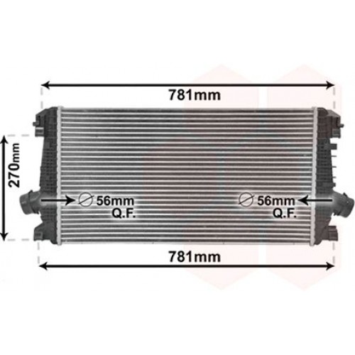 Ψυγείο Intercooler OPEL ASTRA 2013 - 2015 ( J ) 600306210