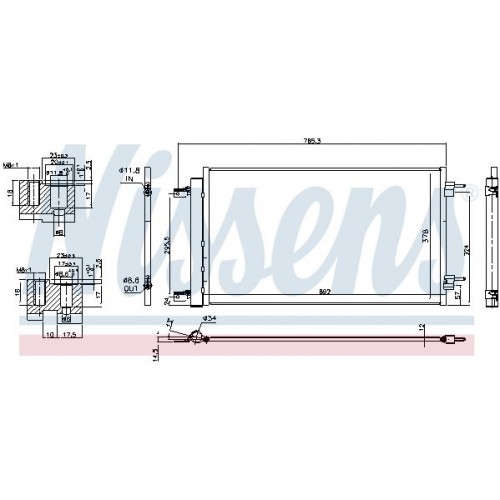 Ψυγείο A/C (Εξωτερικό) OPEL ASTRA 2015 - ( K ) 600406400