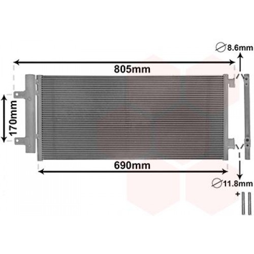 Ψυγείο A/C (Εξωτερικό) OPEL ASTRA 2015 - ( K ) 600406410 Ψυγείο A/C (Εξωτερικό) OPEL ASTRA 2015 - ( K ) 600406410