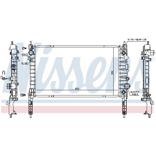 Ψυγείο Νερού OPEL MOKKA 2016 - 605106310