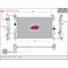 Ψυγείο Νερού OPEL CORSA 2014 - ( E ) 610006300