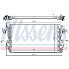 Ψυγείο Intercooler OPEL CASCADA 2013 - 612606240
