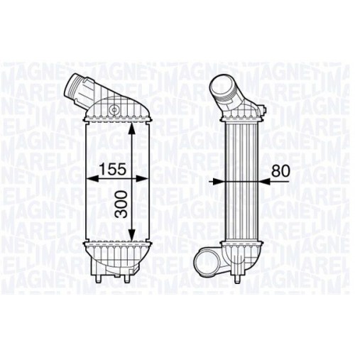 Ψυγείο Intercooler PEUGEOT 3008 2009 - 2013 625006230 Ψυγείο Intercooler PEUGEOT 3008 2009 - 2013 625006230