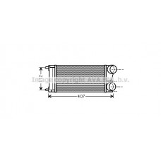 Ψυγείο Intercooler PEUGEOT 3008 2013 - 2015 ( F/L ) 625106220