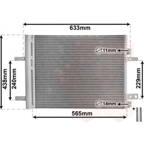 Ψυγείο A/C (Εξωτερικό) PEUGEOT 3008 2016 - 625206410