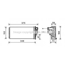 Ψυγείο Καλοριφέρ PEUGEOT 5008 2010 - 2013 627006500