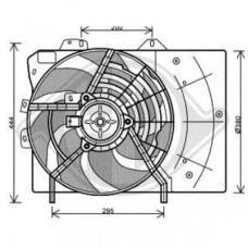 Βεντιλατέρ Νερού PEUGEOT 208 2012 - 2015 629006450