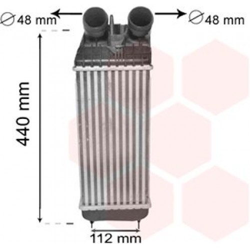 Ψυγείο Intercooler PEUGEOT 208 2015 - ( F/L ) 629106220 Ψυγείο Intercooler PEUGEOT 208 2015 - ( F/L ) 629106220