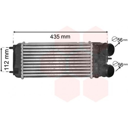 Ψυγείο Intercooler PEUGEOT 2008 2013 - 2015 633006210 Ψυγείο Intercooler PEUGEOT 2008 2013 - 2015 633006210