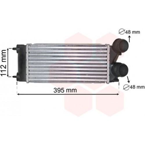 Ψυγείο Intercooler PEUGEOT PARTNER 2015 - 638006200 Ψυγείο Intercooler PEUGEOT PARTNER 2015 - 638006200