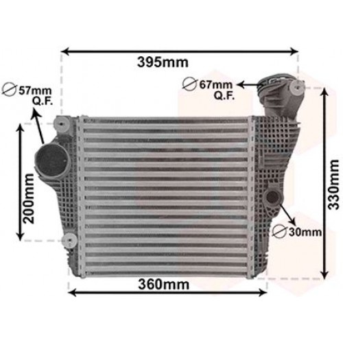 Ψυγείο Intercooler PORSCHE MACAN 2014 - 652006201