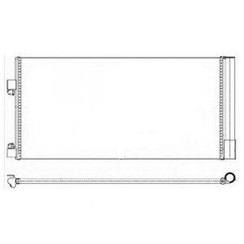 Ψυγείο A/C (Εξωτερικό) RENAULT LAGUNA 2007 - 2012 665006400