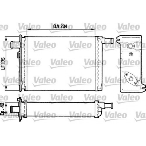 Ψυγείο Καλοριφέρ RENAULT TRAFFIC 1989 - 2001 667806500