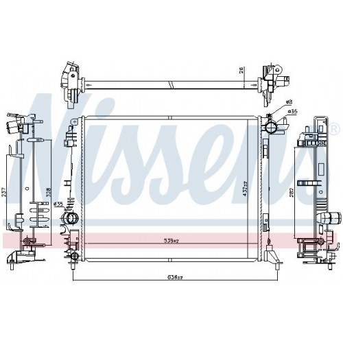 Ψυγείο Νερού RENAULT SCENIC 2016 - 671106310