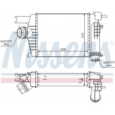 Ψυγείο Intercooler RENAULT CAPTUR 2017 - 672106230