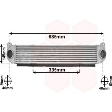 Ψυγείο Intercooler LANDROVER DISCOVERY 2004 - 2009 ( LA ) III 690706200