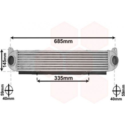 Ψυγείο Intercooler LANDROVER DISCOVERY 2004 - 2009 ( LA ) III 690706200