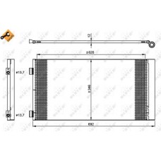 Ψυγείο A/C (Εξωτερικό) MINI COOPER 2011 - 2014 690906400