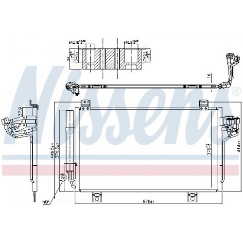 Ψυγείο A/C (Εξωτερικό) MAZDA 2 2014 - 506006410