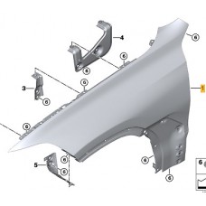 Φτερό BMW X5 2018 - 151200671