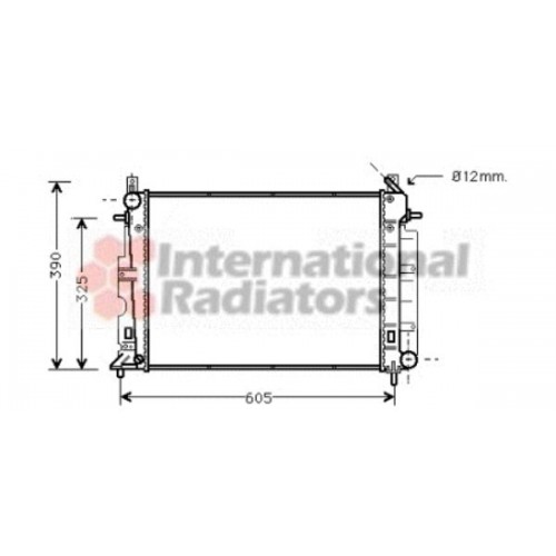 Ψυγείο Νερού SAAB 9-3 1998 - 2002 ( YS3D ) 701006300