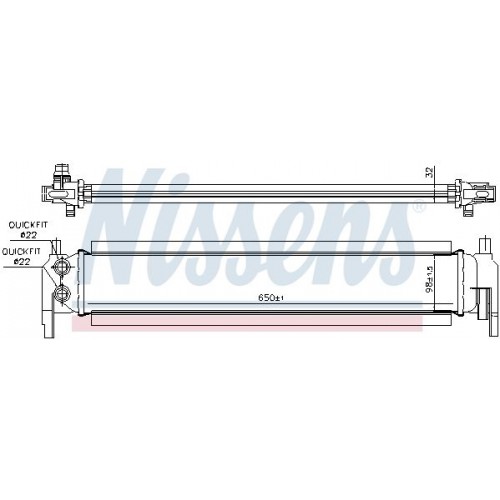 Ψυγείο Νερού Βοηθητικό SEAT LEON 2013 - 2016 724006355